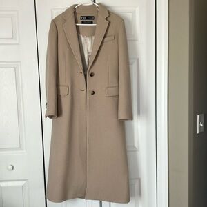 Zara wool coat size Small, NWOT